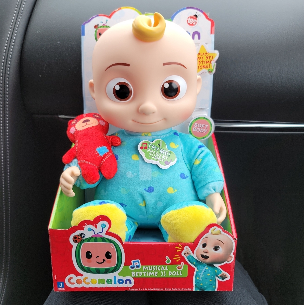 NWT Cocomelon JJ Plush Toy